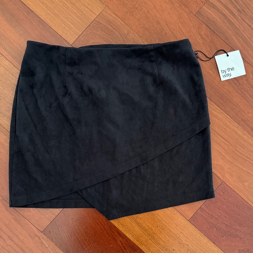 by the way. Black Asymmetrical Skirt